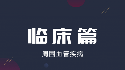2025中医医术确有专长临床篇-周围血管疾病